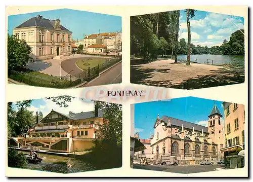 Cartes postales moderne Fontenay Images de France Divers aspects de la ville