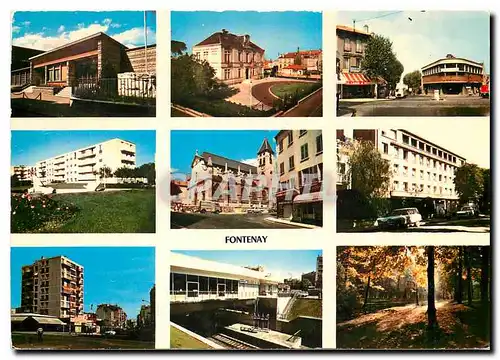 Cartes postales moderne Fontenay Images de France dives aspects de la ville