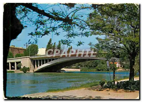 Moderne Karte Joinville le Pont (Val de Marne) Le pont de Joinville