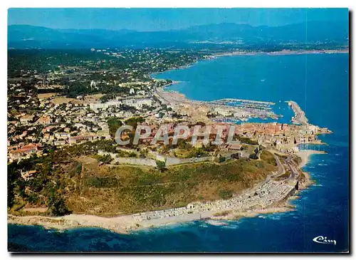 Moderne Karte  Saint Tropez (Var) vue generale aerienne