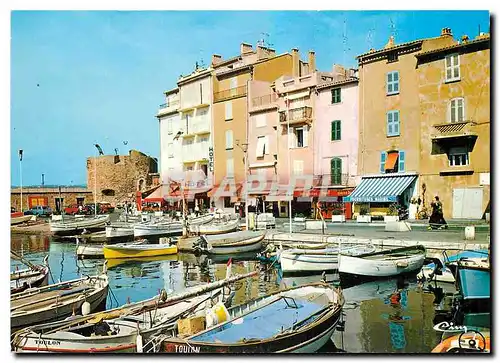 Cartes postales moderne Saint Tropez (Var) un coin du Port