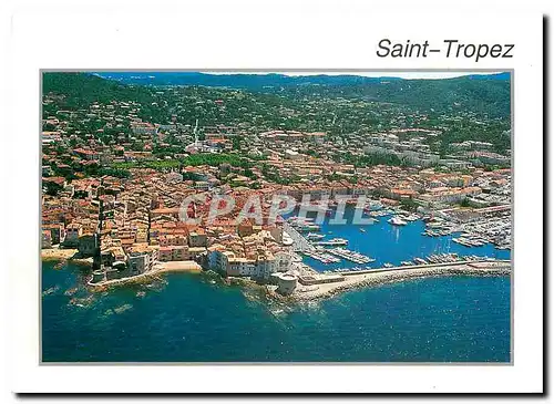 Cartes postales moderne Saint Tropez (Var) Vue aerienne du Village