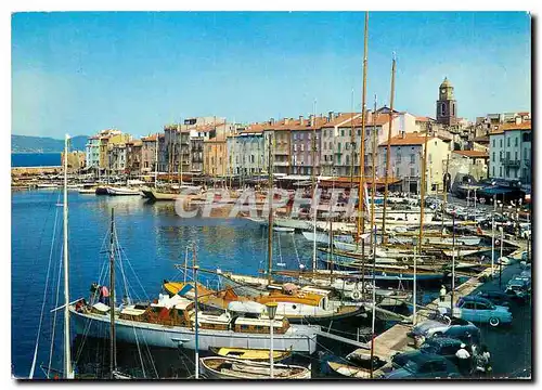 Cartes postales moderne Saint Tropez (Var) La Cote d'Azur Le Port