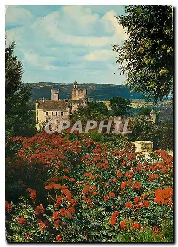 Moderne Karte Chateaux de Dordogne le Chateau de Beynac (XIII et XIVe s)