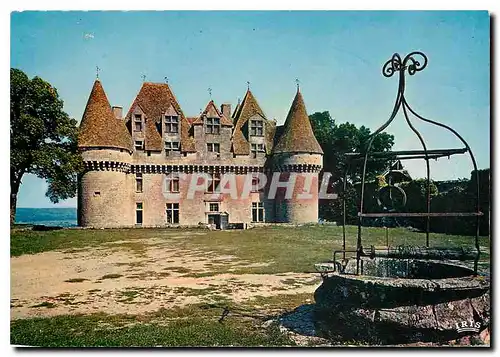 Moderne Karte Chateaux de la Dordogne Le Chateau de Monbazillac Construit vers 1550