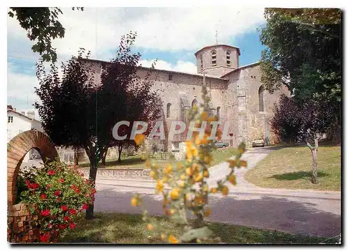 Cartes postales moderne Bussiere Badil (Dordogne) L'eglise