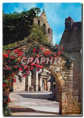 Cartes postales moderne Les Beaux sites de la Dordogne Domme Village Fleuri
