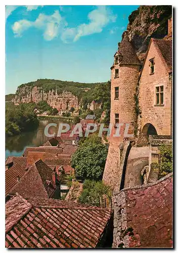 Moderne Karte La Roque Gagnac (Dordogne) Le Monoir de Tarde (XVIe s)