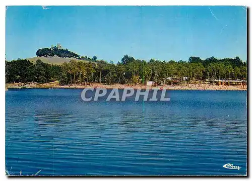 Cartes postales moderne Villefranche se Lonchat (Dord) Le Lac Avec la Place