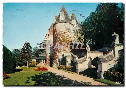 Moderne Karte Chateaux de la Dordogne Les Millandes chateau eleve a la fin de l'epoque gothique