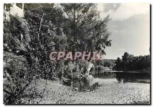 Moderne Karte Camping de la Butte Vittac (Dordogne) La Plage privee  du camp