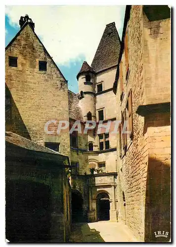 Moderne Karte Sarlat (Dordogne) Hotel Malville (XVIe s)