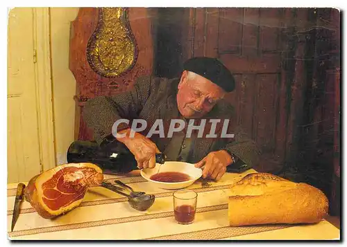 Moderne Karte Images du Perigord Scene de la vie rurale le Chabrol melange de vin et de bouillon