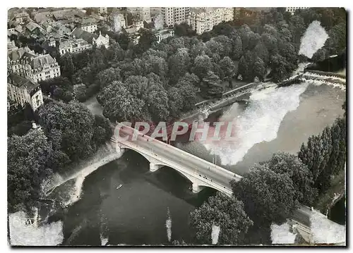 Cartes postales moderne Besancon (Doubs) vue aerienne le pont St Pierre et les Nouveaux Quartiers