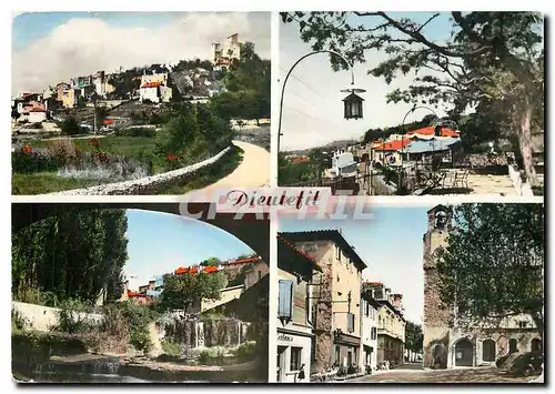 Cartes postales moderne Dieulefit Prt Laval quartier des Raymonds Le Jabron Place de l'Eglise