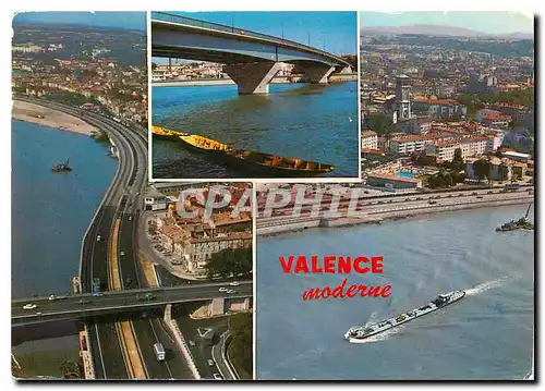 Cartes postales moderne Valence sur Rhone (Drome)