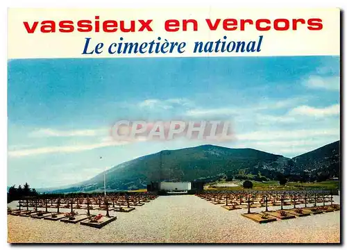 Cartes postales moderne Vassieux en Vercors (Drome) La cimetiere national
