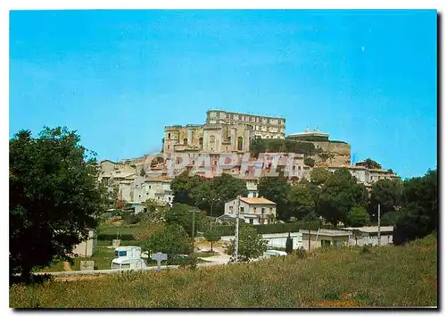 Cartes postales moderne Grignan (Drome) Vue generale chateau de la Marquise de Sevigne