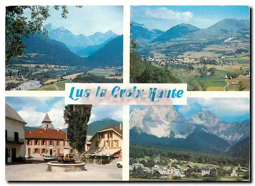 Cartes postales moderne Lus la Croix Haute (Drome) Alt 1050 m