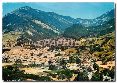 Cartes postales moderne Chatillon en Diois (Drome) alt 570m vue generale aerienne la piscine et le camping