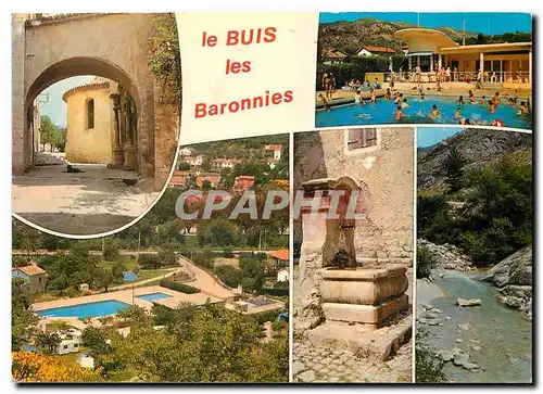 Moderne Karte Le Buis les Baronnies (Drome)