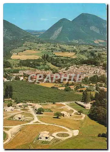 Moderne Karte Dieulefit (Drome) vue panoramique