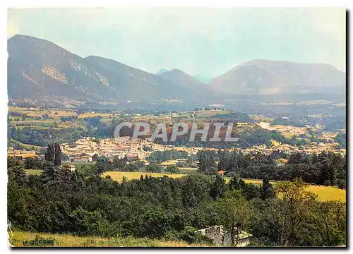 Moderne Karte Dieulefit (Drome) vue generale