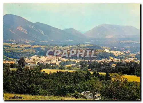 Moderne Karte Dieulefit (Drome) Vue generale