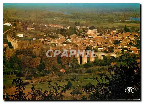 Moderne Karte Le Sancerrois Region de Vignoble repute Saint Satur (Cher) Le Viaduc