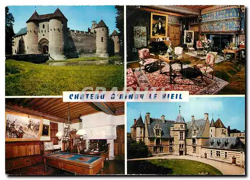 Cartes postales moderne La Route Jacques Coeur Chateau d'Ainay le Vieil (Cher) le petit Carcassonne