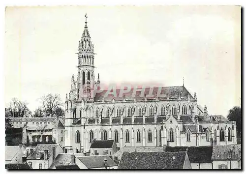 Moderne Karte Basilique Notre Dame des Enfants Chateauneuf sur cher (Cher)