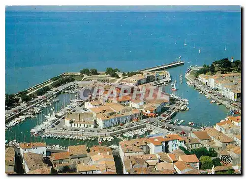 Cartes postales moderne Ile de Re (CH Mme) Saint Martin vue d'ensemble du port