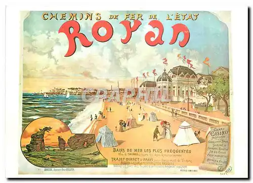 Cartes postales moderne Maxy Ch de Fer de l'Etat Royan
