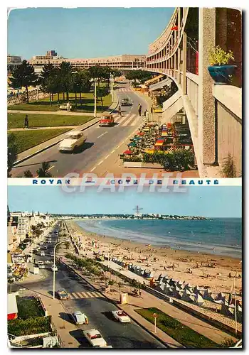 Cartes postales moderne Royan Le front de mer le Bid Garnier