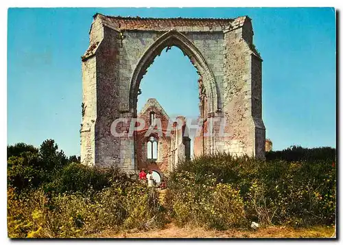 Moderne Karte Ile de Re (Ch Mme) Abbaye des Chateleirs (Saint Laurent