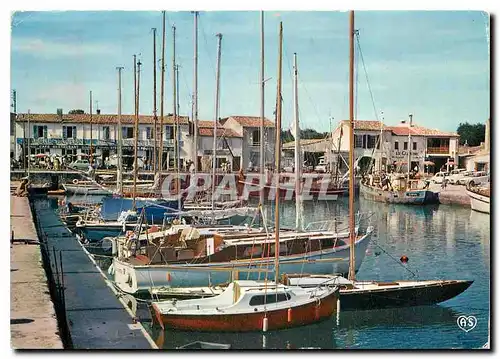 Moderne Karte Ile de Re (Ch Mme) Saint Martin Le Port