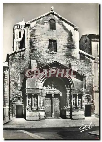 Moderne Karte Arles La cathedrale Saint Tromphime