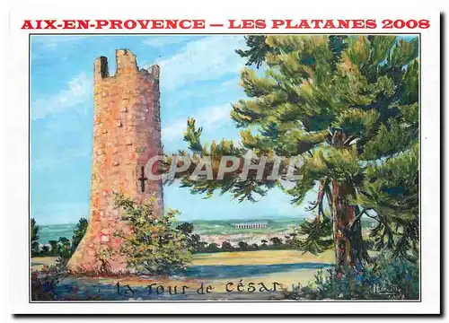 Cartes postales moderne Aix en Provence les Platanes Comite des Fetes des Platanes