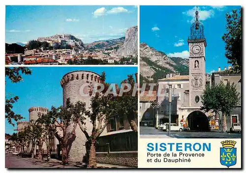 Cartes postales moderne Reflets de France Alpes de Haute Provence Sisteron