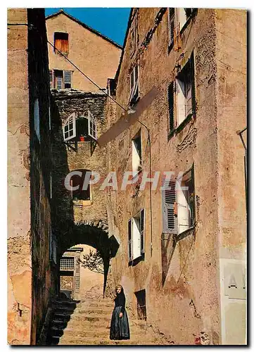 Cartes postales moderne La Corse Inoubliable Vieille Rue