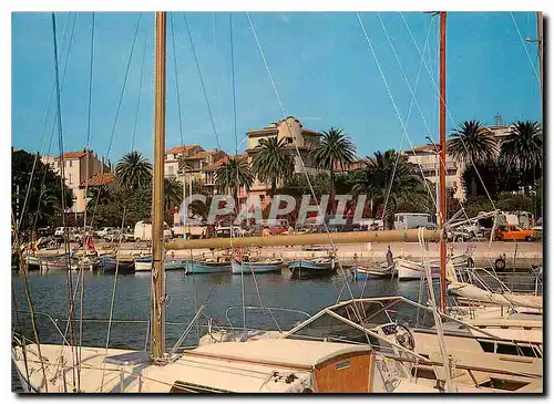 Moderne Karte Lumiere et Beaute de la Cote d'Azur Bandol Un coin du ort l'Hotel de ville