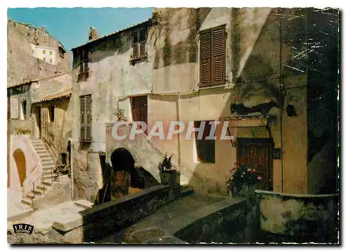 Moderne Karte Charmes et Couleurs de la Corse Calvi Vieilles rues et habitations anciennes