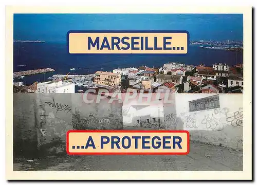 Cartes postales moderne Marseille a proteger