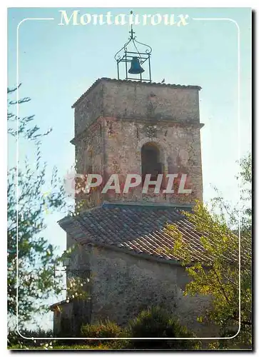 Moderne Karte Collection Mon Village Cote d'Azur Montauroux Var le Clocher de l'eglise