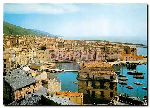 Cartes postales moderne La Corse inoubliable Bastia les Ports et la vieille ville