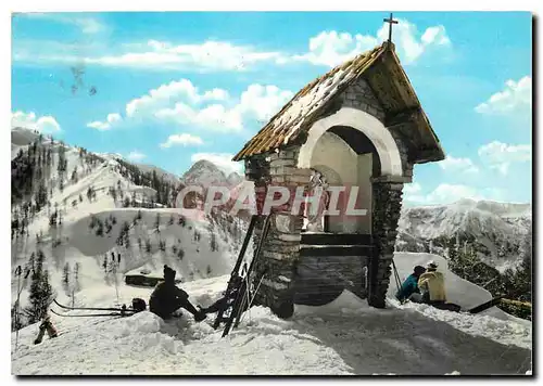 Cartes postales moderne Bardinocchia 1312 m Notre Dame du Mont Colomion 2100m