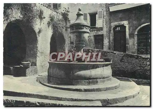 Cartes postales moderne Saint Paul de Vence Une vieille Fontaine (1840)