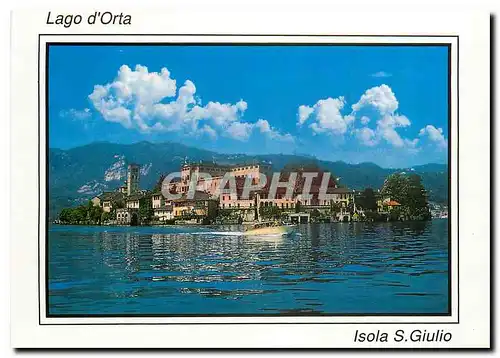 Cartes postales moderne Lago d'Orta Isola S Giulio