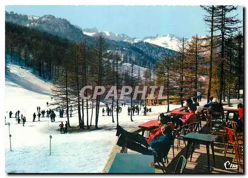 Moderne Karte Serre Chevalier Chatemerle (H A) les Pistes de Ski de Serre Ratier