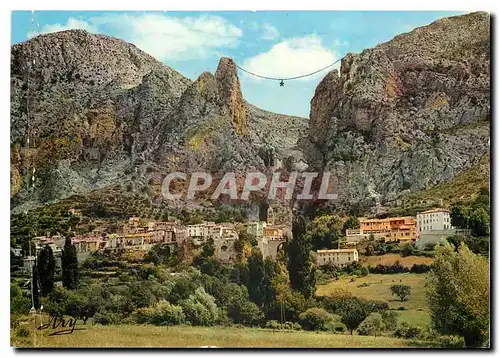 Cartes postales moderne Les Gorges Pittoresques du Verdon Moutiers Ste Marie(B A) vue generale